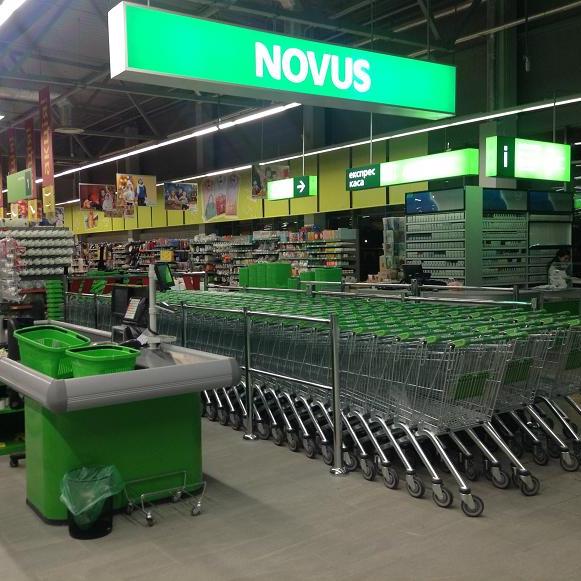 В следующем году Novus планирует открыть 6–7 магазинов