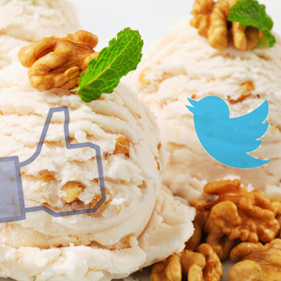 «Новосибирский хладокомбинат» разработал бренд мороженого «Лайк» и «Твиттер»