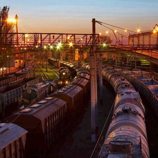 В Украине снизились объемы железнодорожных грузоперевозок